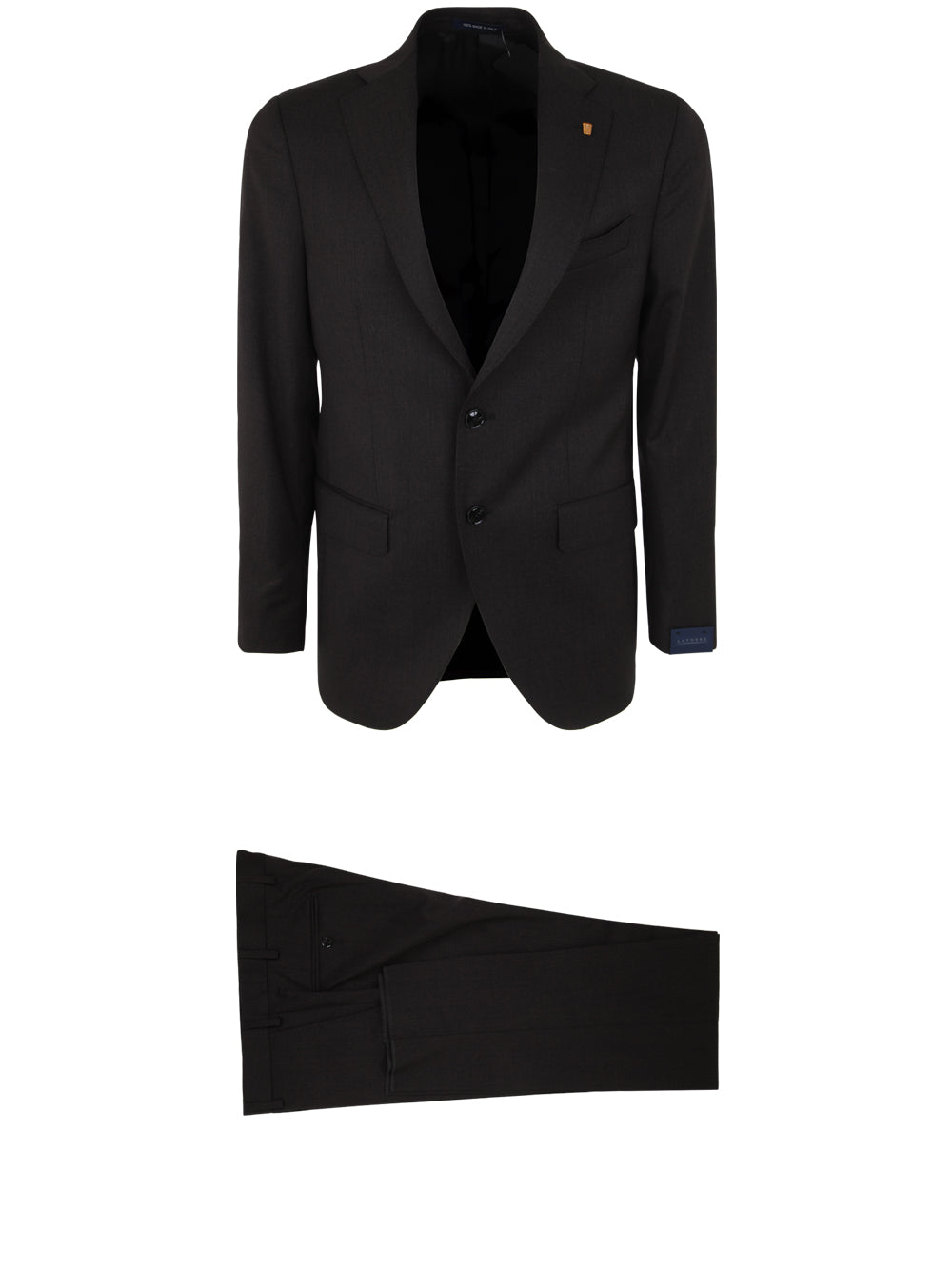 TWO BUTTONS SUIT SARTORIA LATORRE BROWN 54