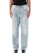 RELAXED JEANS 2001 D-MACRO 09M53 Diesel LIGHT BLUE 32