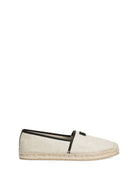 FABRIC AND NAPPA ESPADRILLES Dolce & Gabbana AVORIO NERO 41