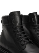 LEATHER BOOTS WITH LACE-UP DESIGN Dolce & Gabbana
