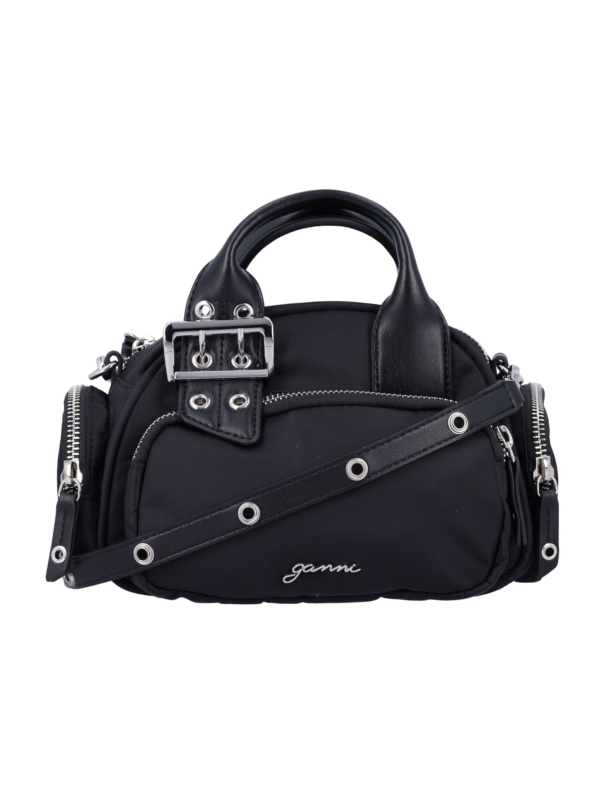 MINI POLOCHON BAG Ganni BLACK U