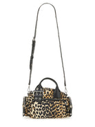 ANIMALIER RECYCLED NYLON HANDBAGS Ganni