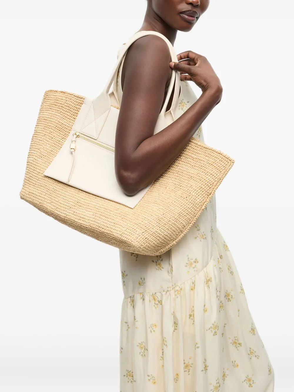 SHOPPER RAFFIA Ganni