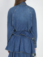 ROUND DENIM SHIRT Alaia