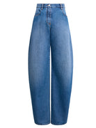 LOW WAIST ROUND JEANS Alaia BLUE 42