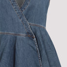 ALAÏA WRAP MINI DRESS Alaia