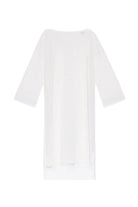 WHITE CAFTAN WITH SIDE OPENINGS Alaia BLANCO FR56