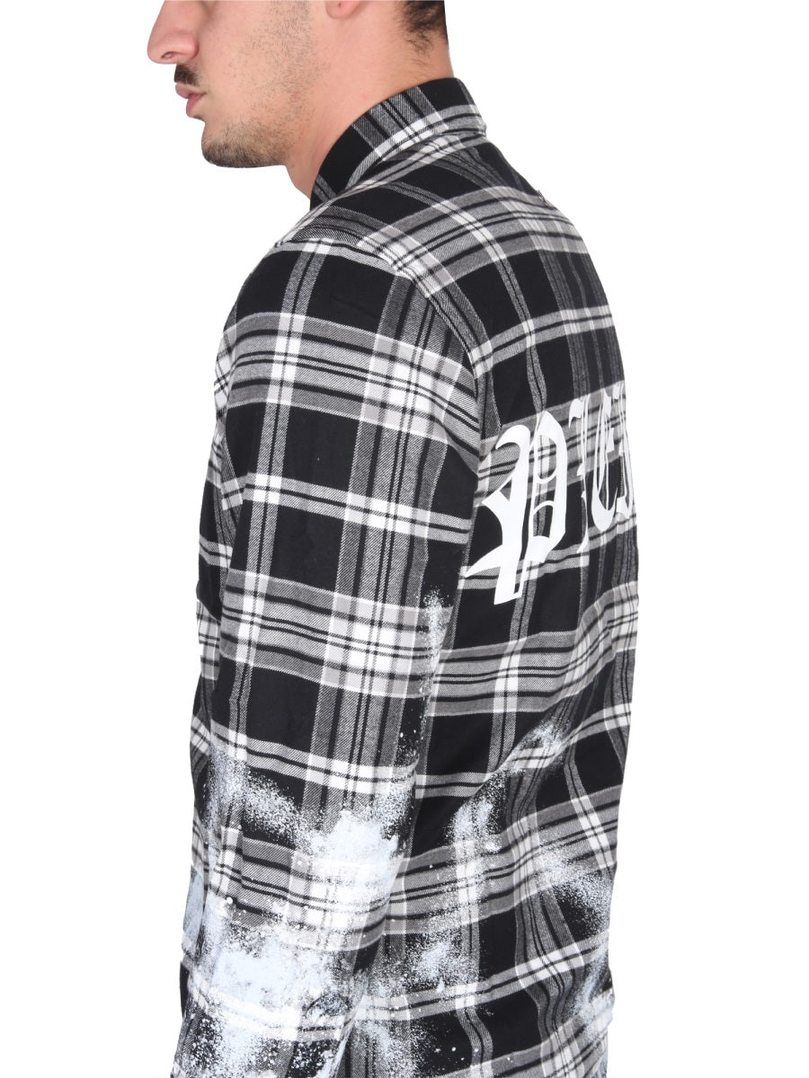 TARTAN PATTERN SHIRT Philipp Plein