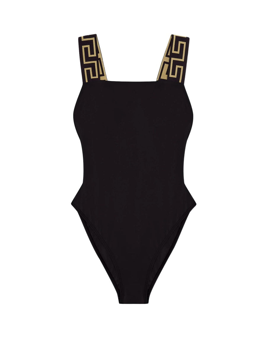 COSTUME INTERO CON BORDO GRECA Versace BLACK 4