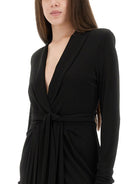 BLACK VISCOSE DRESSES Tom Ford