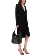 BLACK VISCOSE DRESSES Tom Ford