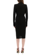 BLACK VISCOSE DRESSES Tom Ford BLACK 40