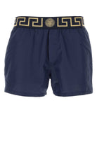 BLUE POLYESTER SWIMMING SHORTS Versace BLUE III