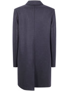 WOMEN TOPCOAT PRESSED WOOL Harris Wharf London