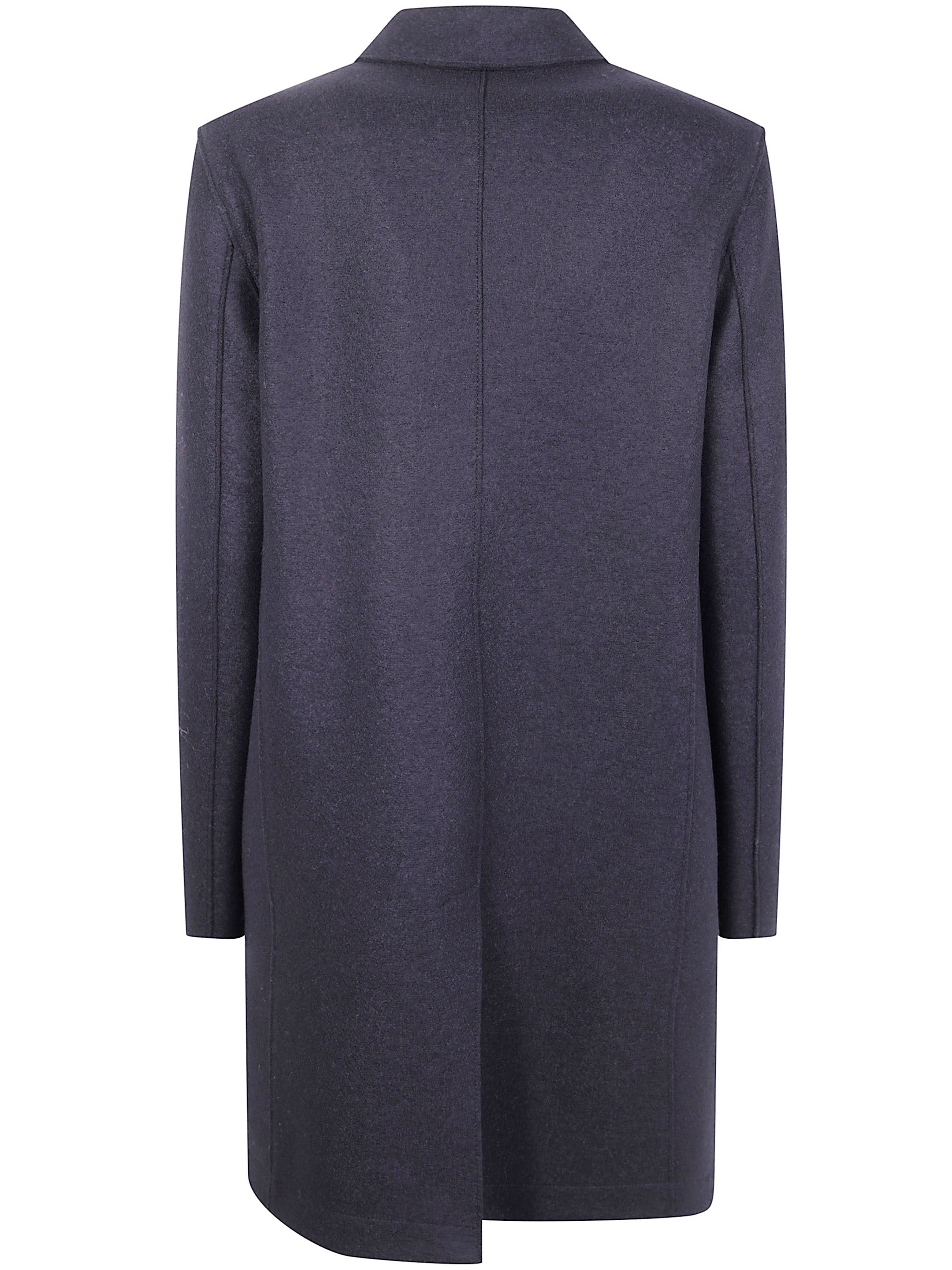 WOMEN TOPCOAT PRESSED WOOL Harris Wharf London