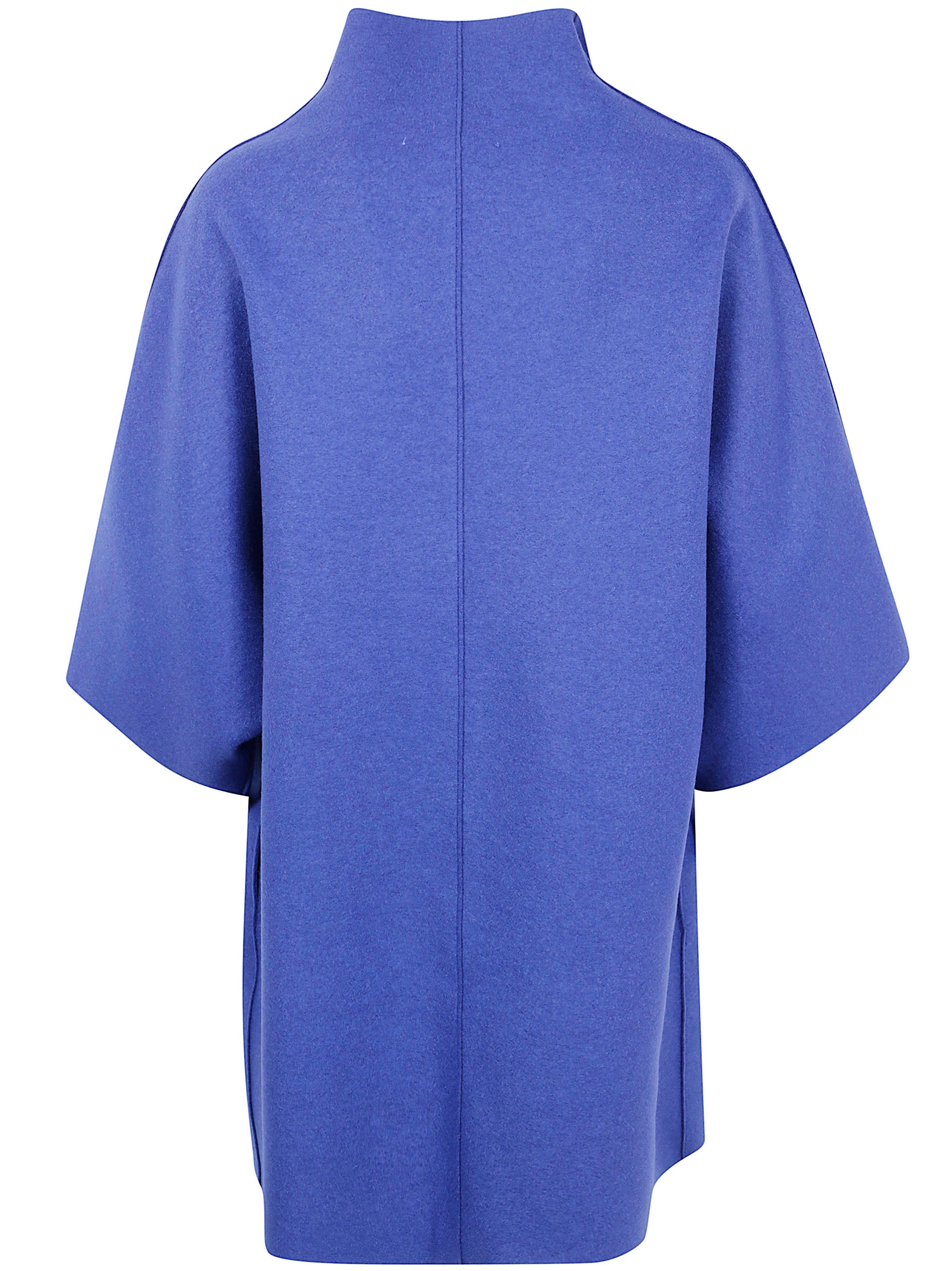 WOMEN KIMONO MANTLE PRESSED WOOL Harris Wharf London