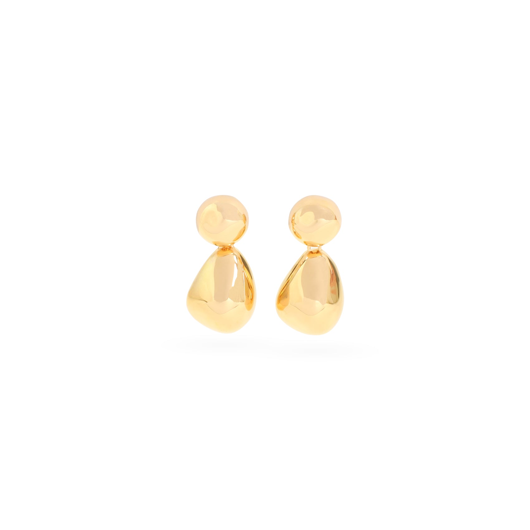 STERLING EARRINGS PHOEBE PHILO METALLIC UNICA