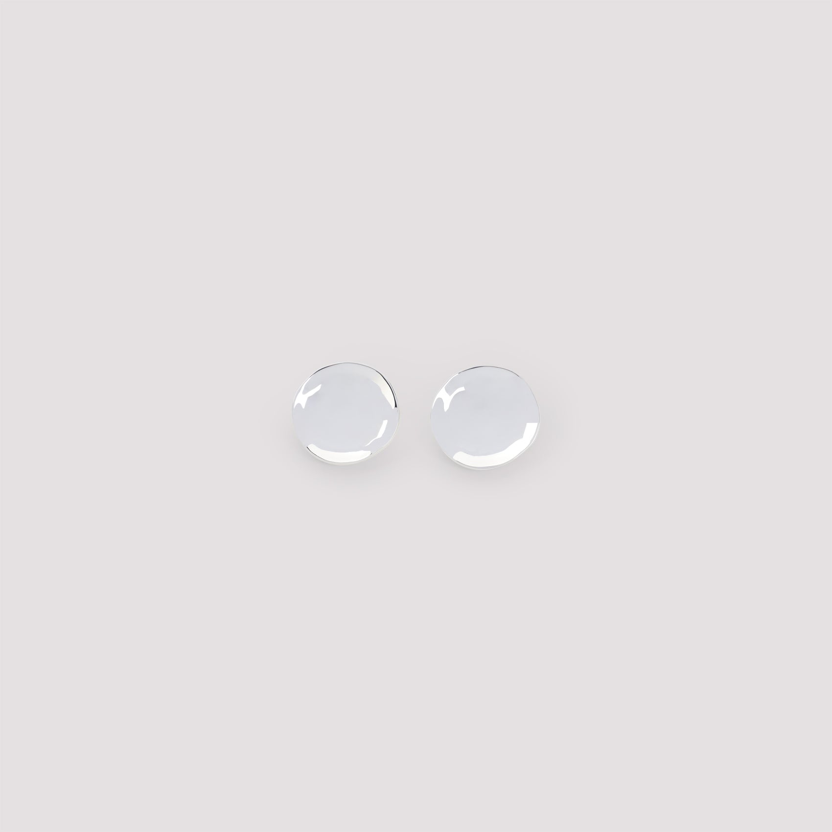 MEDALLION DISH EARRINGS PHOEBE PHILO