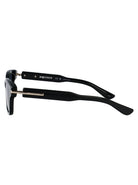 GREEN-GREEN-GREY RECYCLED ACETATE SUNGLASSES Alexander McQueen
