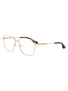 GOLD-GOLD-TRANSPARENT METAL GLASSES Alexander McQueen