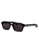 BLACK-BLACK-GREY ACETATE SUNGLASSES Alexander McQueen