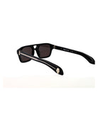 BLACK-BLACK-GREY ACETATE SUNGLASSES Alexander McQueen