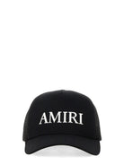 CAPPELLO DA BASEBALL CON LOGO AMIRI BLACK UNI