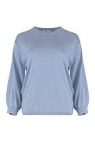 AMICO VIRGIN WOOL SWEATER S MAX MARA Light Blue S