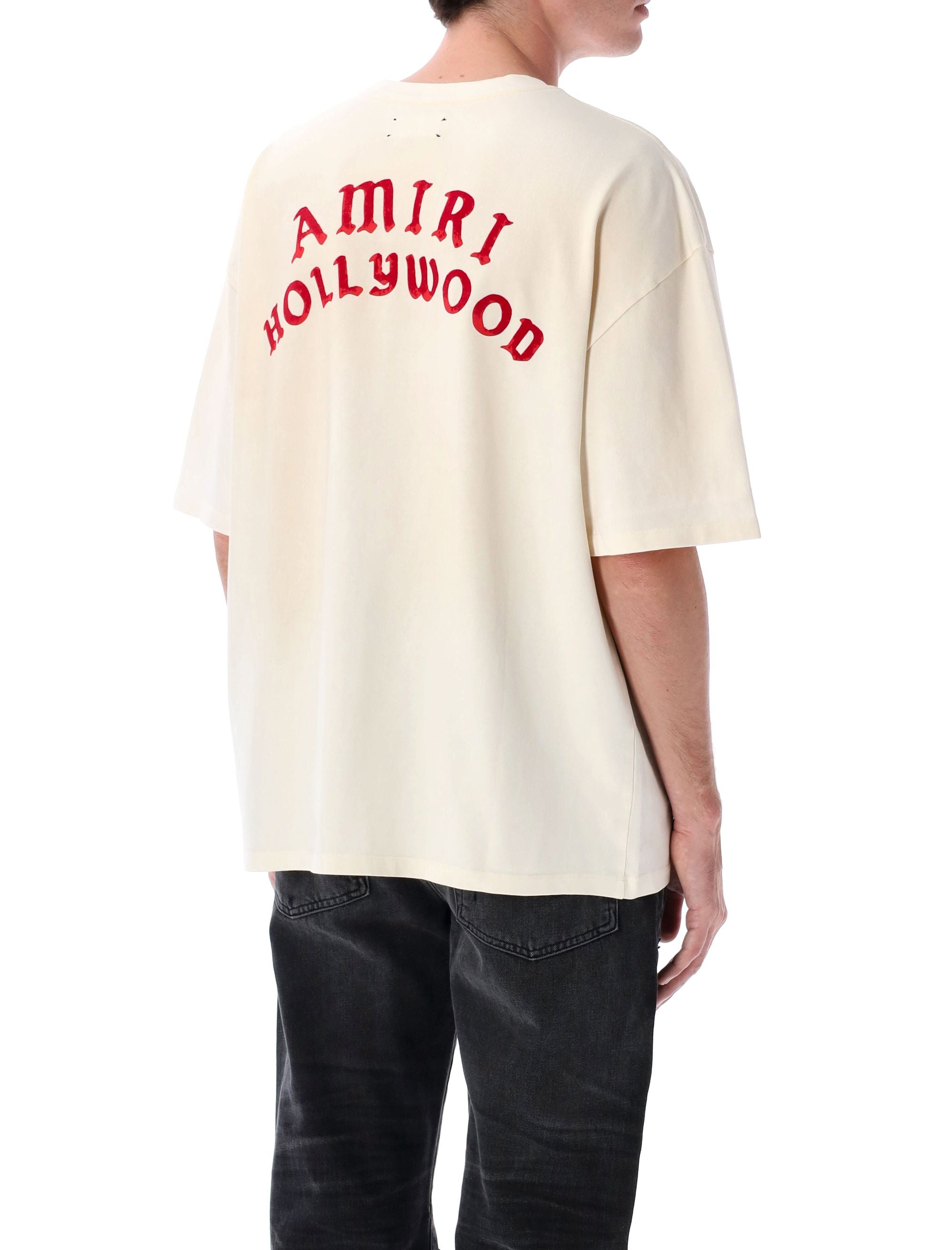 HOLLYWOOD OVERSIZED TEE AMIRI