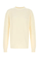 CREAM CROCHET SWEATER AMIRI YELLOW M