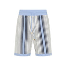 SCRIPT STRIPE SHORT AMIRI BLUE S
