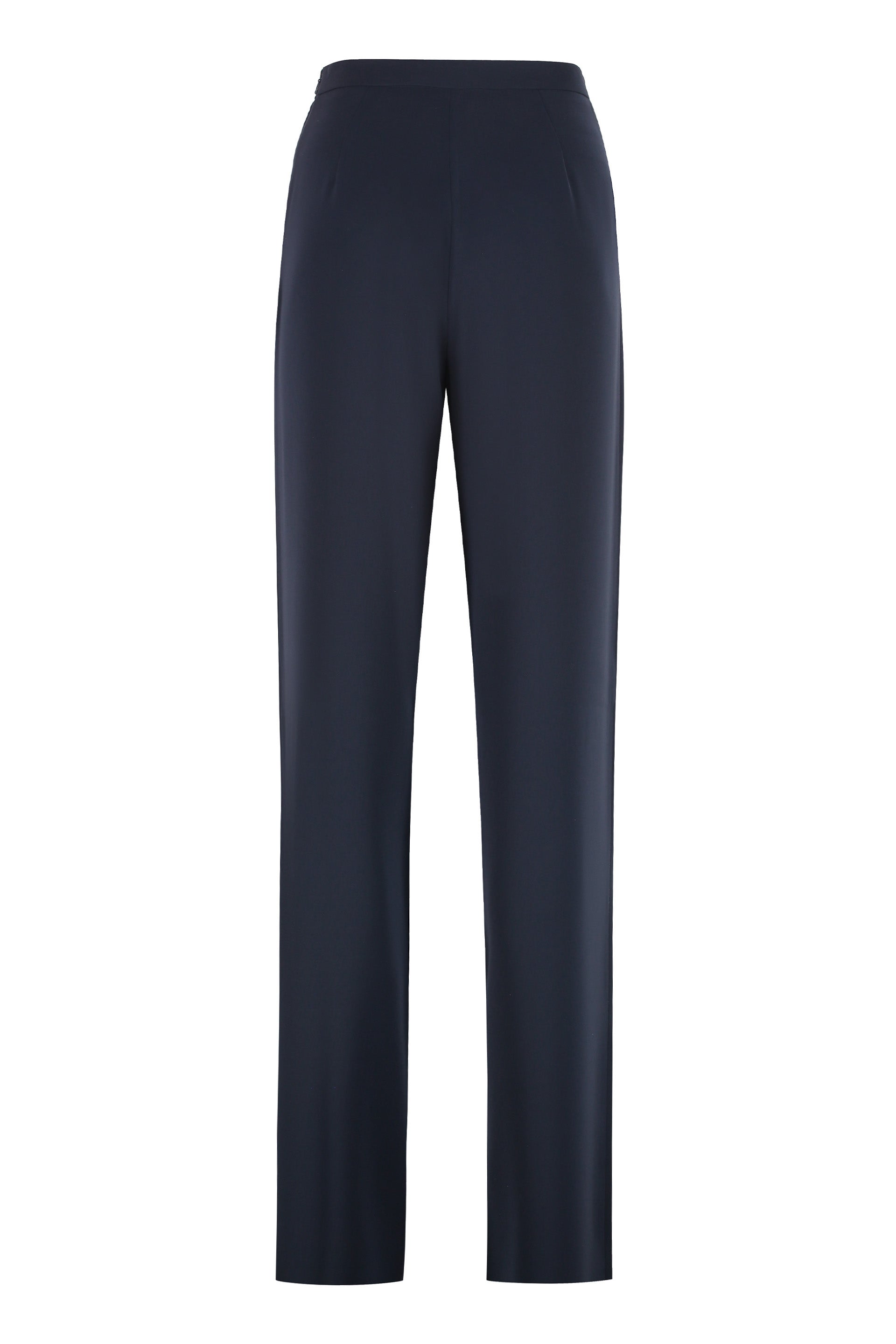 AOSTA CADY TROUSERS MAX MARA STUDIO blue 42