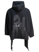 BLACK COTTON SWEATSHIRT RRR123