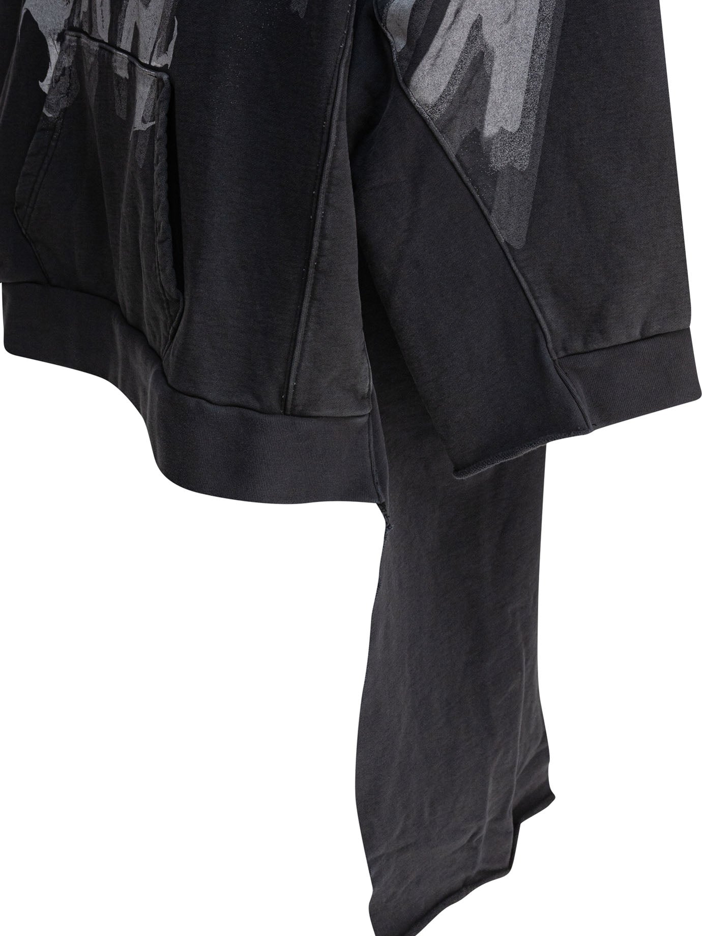 BLACK COTTON SWEATSHIRT RRR123