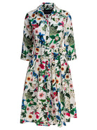 WHITE COTTON DRESS Samantha Sung WHITE 10