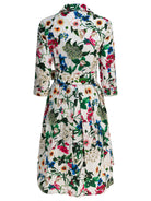 WHITE COTTON DRESS Samantha Sung