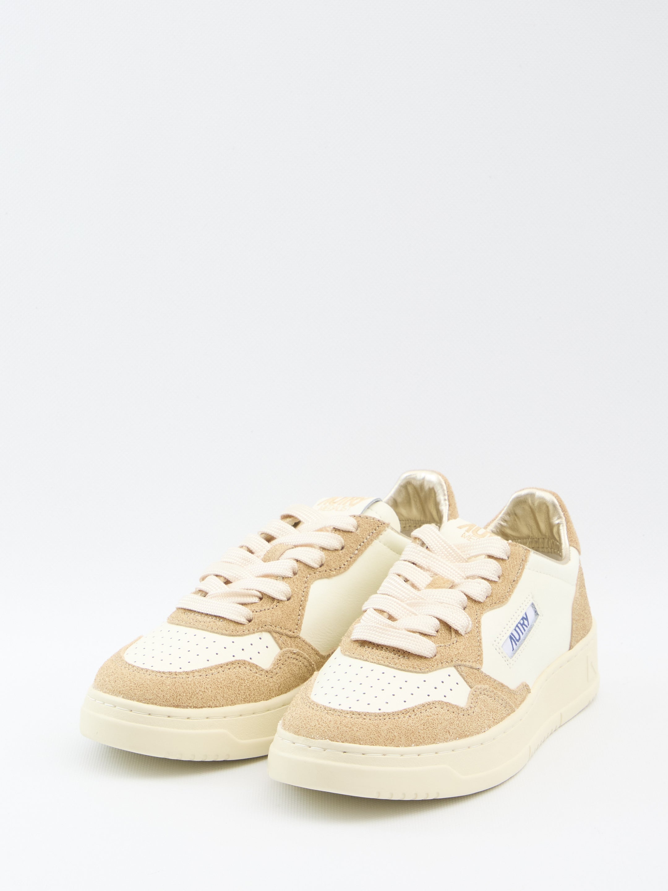 MEDALIST LOW - SNEAKERS WITH TWO-TONE GLITTER Autry