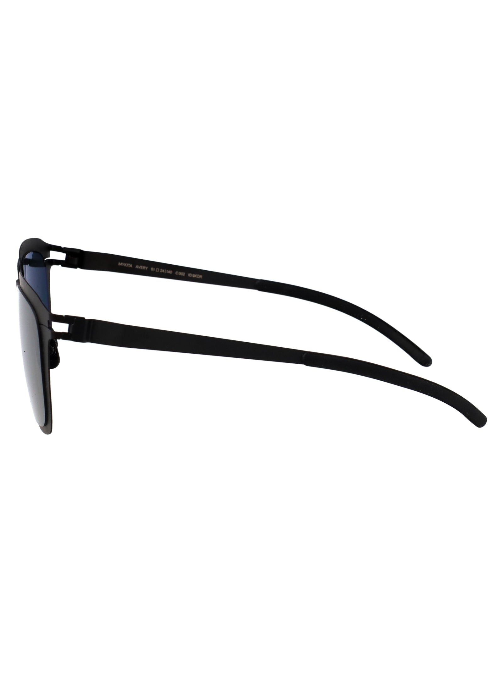 BLACK STEEL SUNGLASSES Mykita
