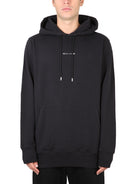 FELPA CON STAMPA LOGO 1017 ALYX 9SM BLACK XS
