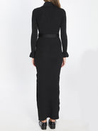 RIBBED KNIT MAXI DRESS Self-Portrait