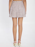 PLEATED SKIRT WITH BELT Self-Portrait