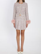 PLEATED SKIRT WITH BELT Self-Portrait