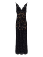 FLORAL LACE MAXI DRESS Self-Portrait BLACK 10