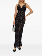 FLORAL LACE MAXI DRESS Self-Portrait