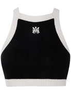 "MA" CROPPED TANK AMIRI BLACK XS