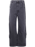 "KRISTEL" 5-POCKETS HIGH COMFORT TROUSERS Ann Demeulemeester GREY 38