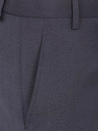"RAEL" CIGARETTE TROUSERS WITH RAW EDGE COTTON DETAIL Ann Demeulemeester
