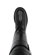 "OSMO" ROUNDED BOOTS WITH BELTS Ann Demeulemeester