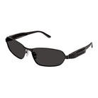 METALLIC GREY SUNGLASSES Balenciaga GREY-GREY-GREY 66