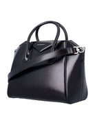 BLACK LEATHER SMALL ANTIGONA HANDBAG Givenchy